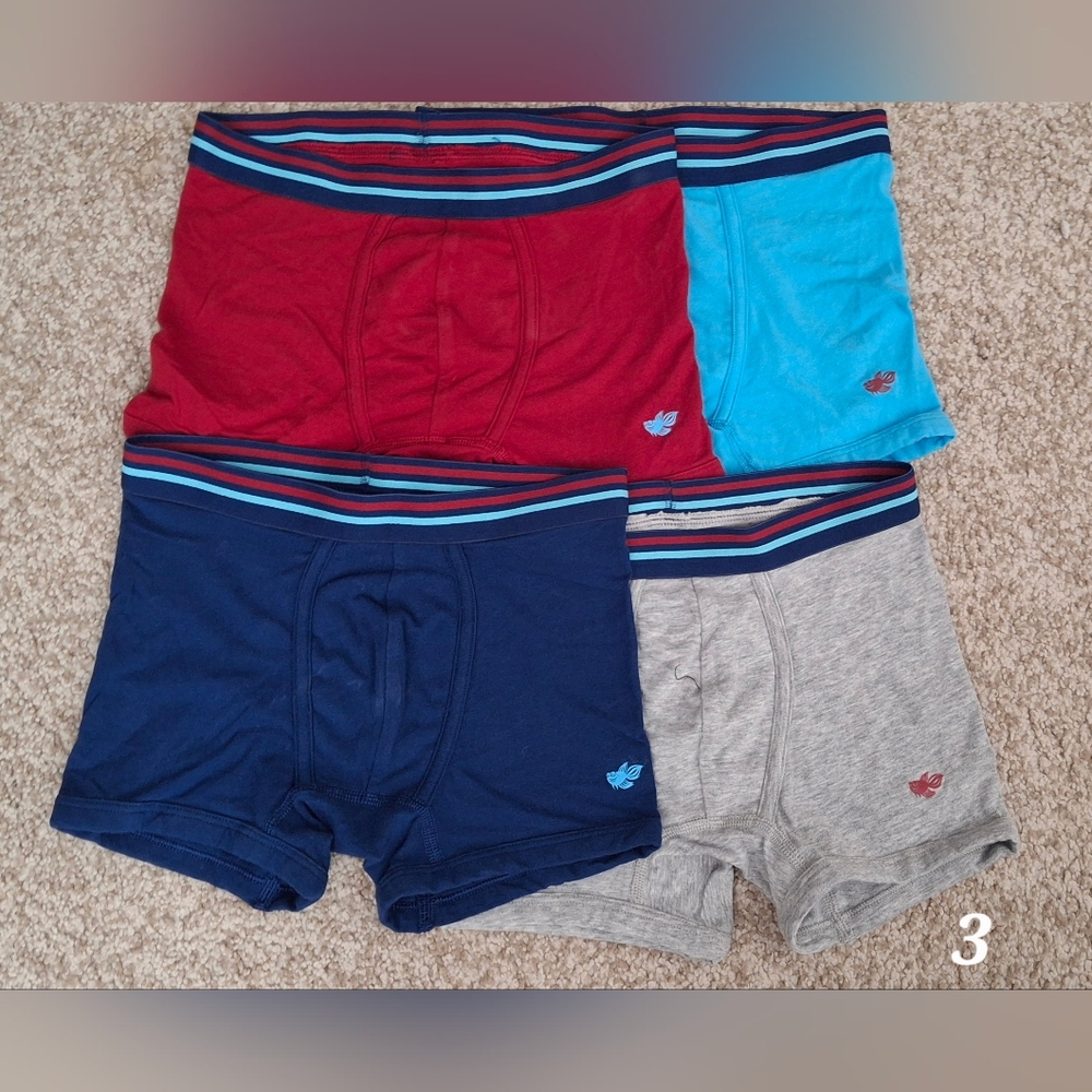 Lucky & Me Jameson Performance Boy Boxer Briefs Ultra Soft Cotton Sz 7/8 (4)